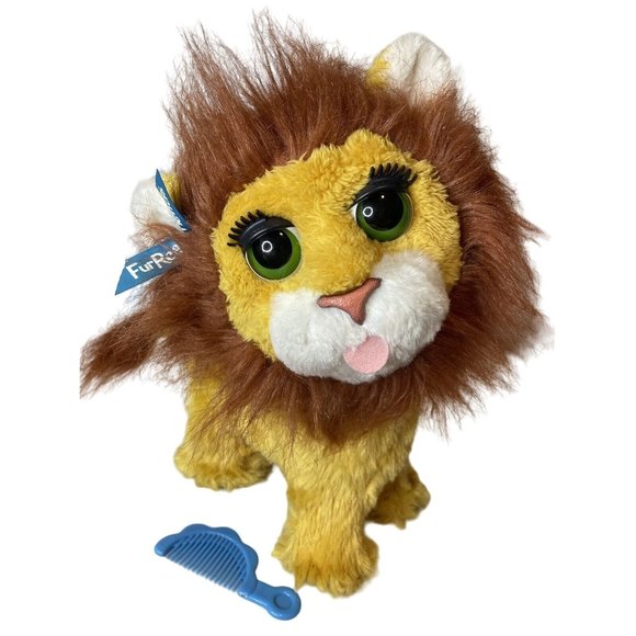 Fur Real Friends Roaring Bouncing Lion Interactive Toy Animal Pet Plush - Picture 8 of 12